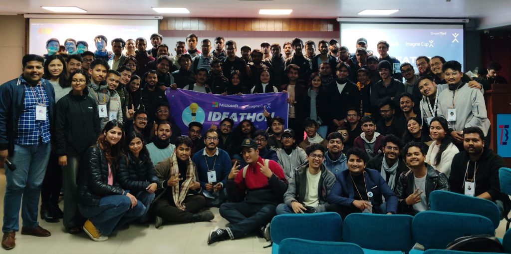 Participants of Microsoft Imagine Cup Ideathon 2024 Kathmandu